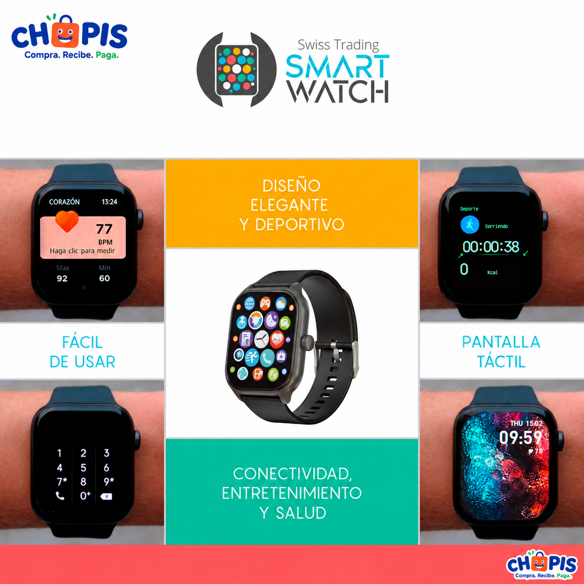 Smart Watch Reloj