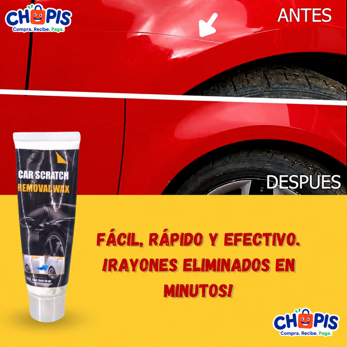 Car Scratch Cera Quita Rayones