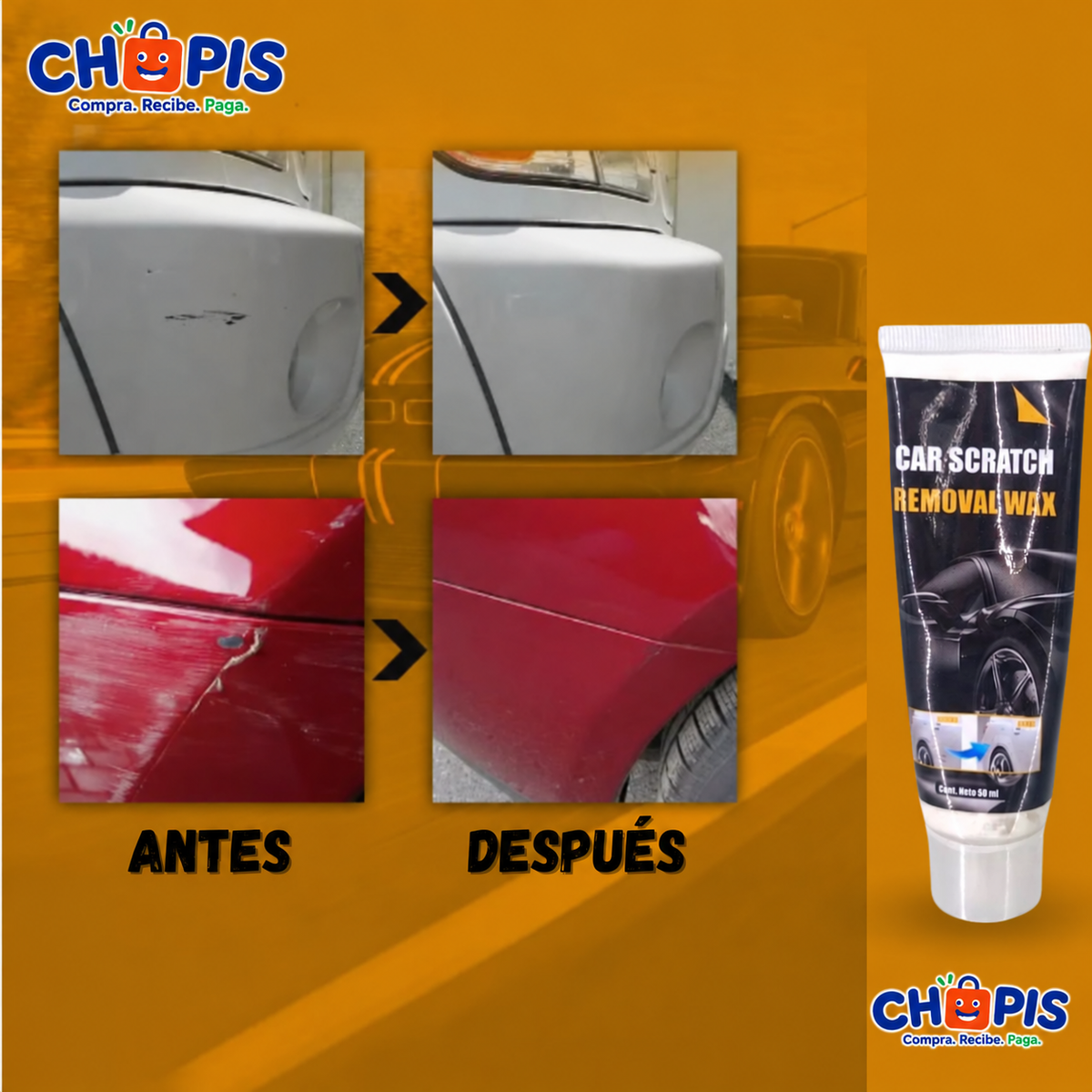Car Scratch Cera Quita Rayones