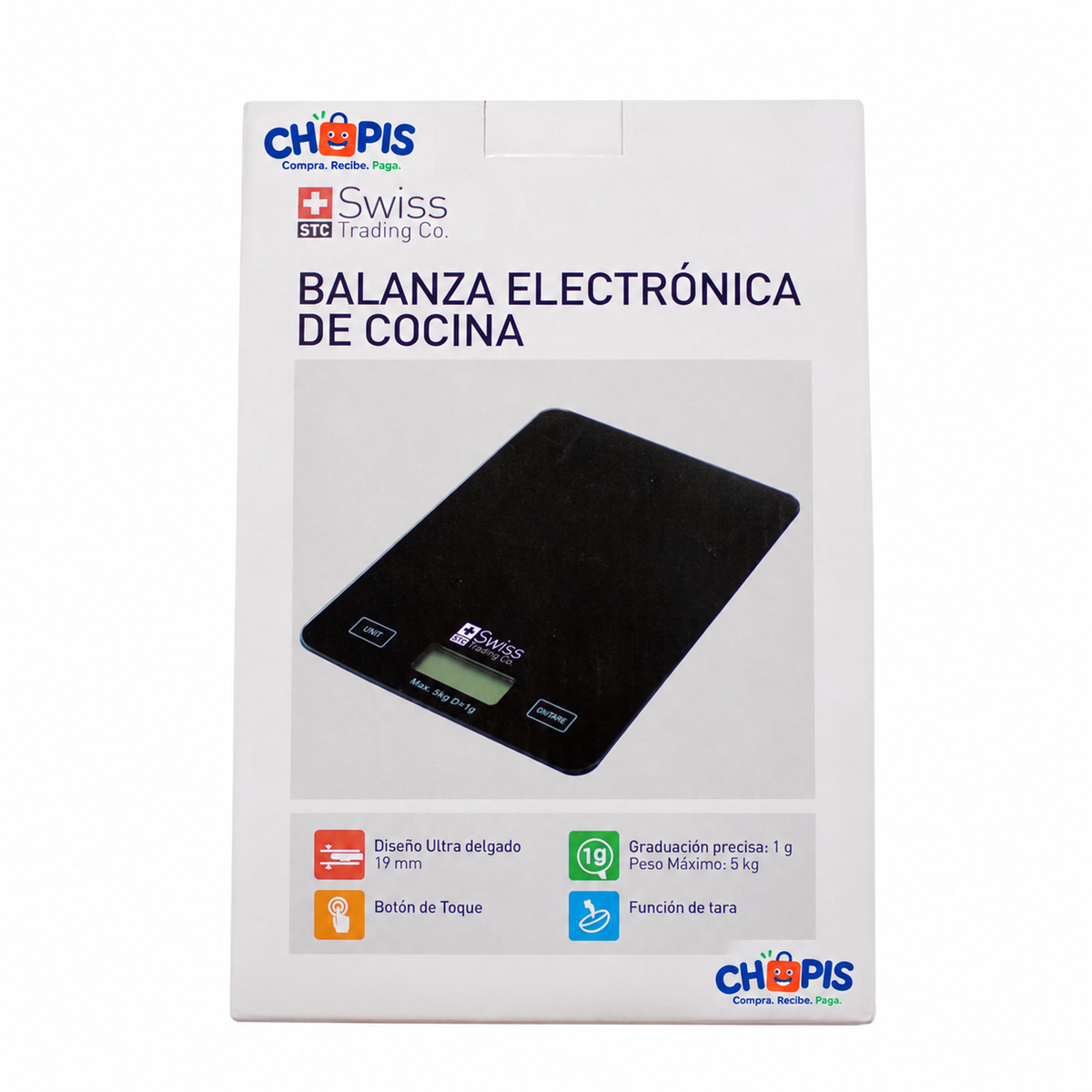 Balanza Electrónica Digital Cocina h/5kg
