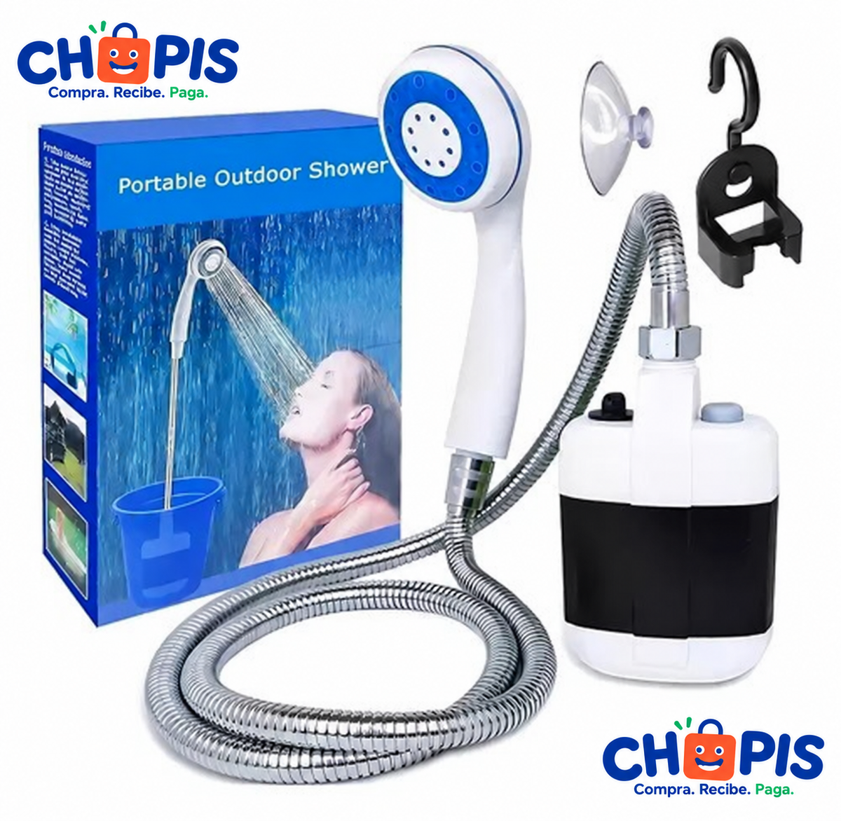 Ducha Portátil Recargable